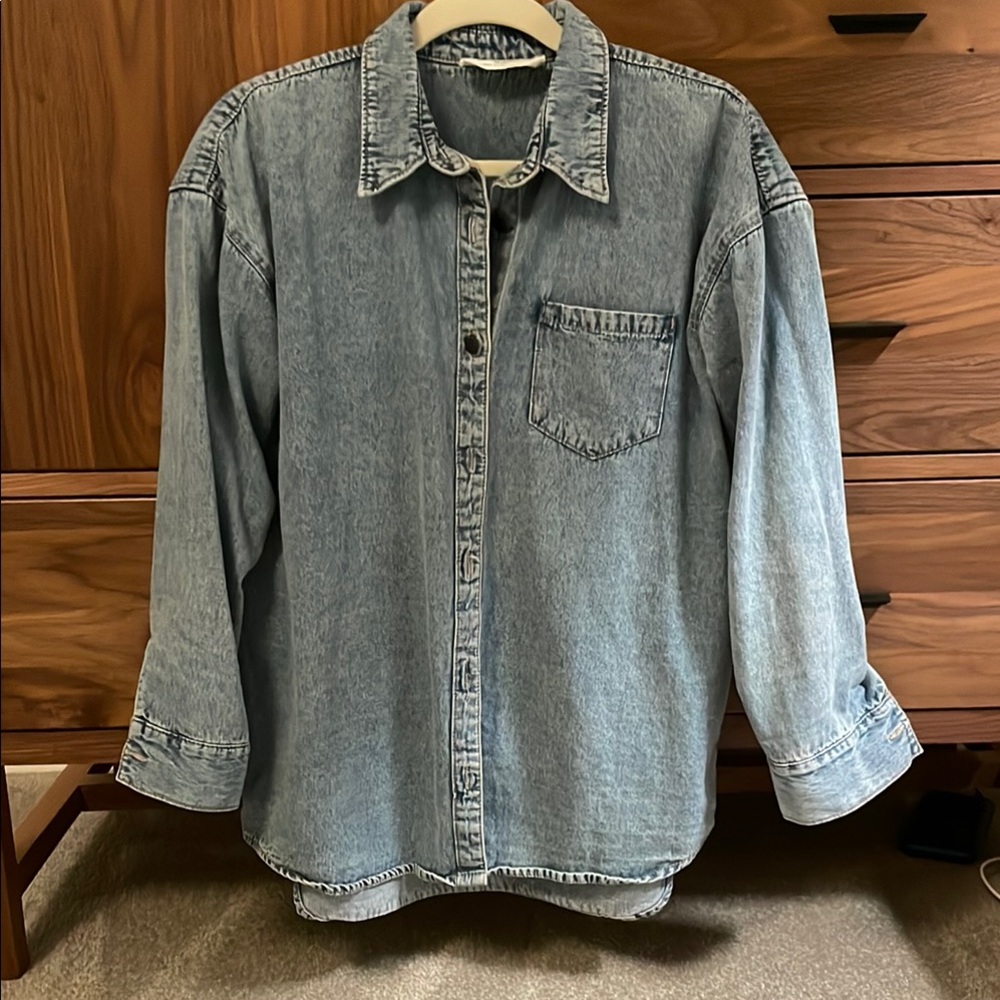 Cotton:On Oversized Denim button down